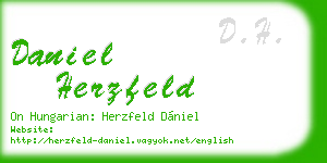 daniel herzfeld business card